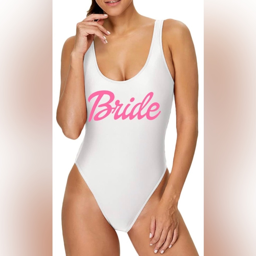 NWOT Bride Barbie Swimsuit